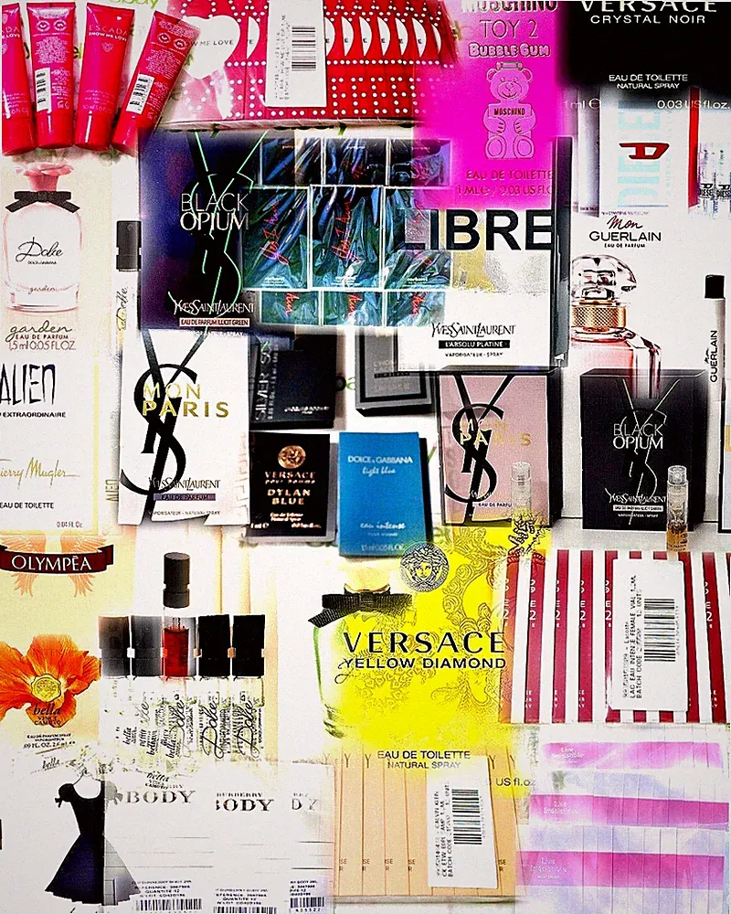 100 DESIGNER PERFUMES#4 YOU GET 5 DIFFERENT SCENTS 20 EA PERFUME .59 EA=100