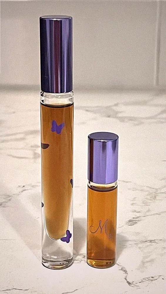 2X Mariah Carey - M - EDP Perfume Rollerball 0.27 oz + 0.17 oz NWOB (#ii4)