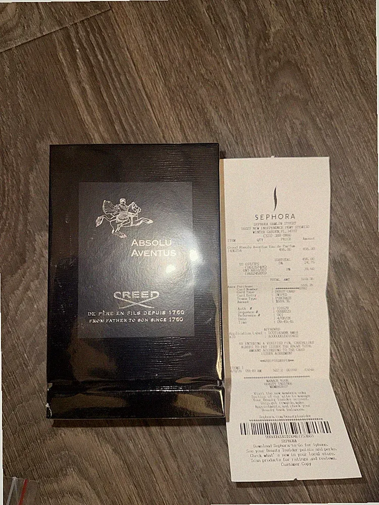 Creed Absolu Aventus Eau de Parfum Spray Men's Fragrance 4 fl oz Regular Size
