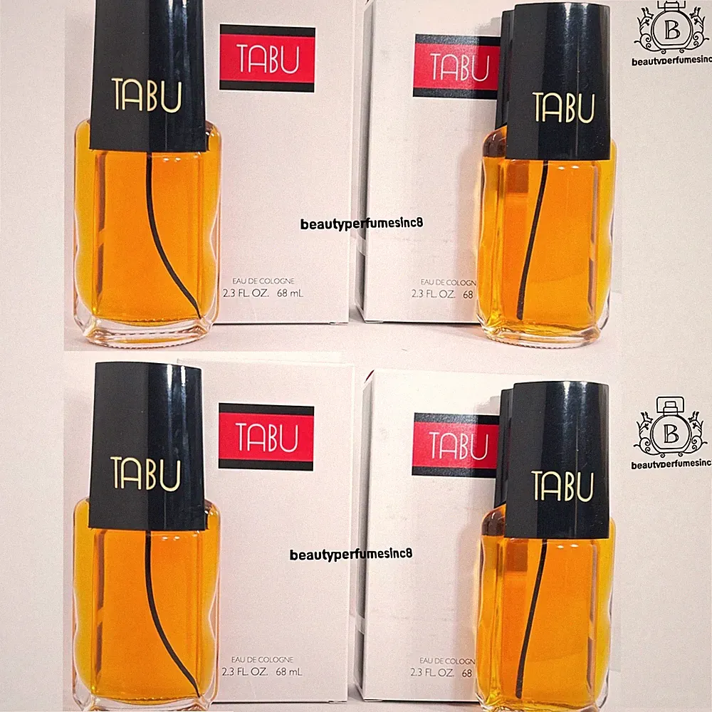 Lot Of 4 ~ TABU by DANA Women's Eau De Cologne Spray - 2.3 fl oz Perfume