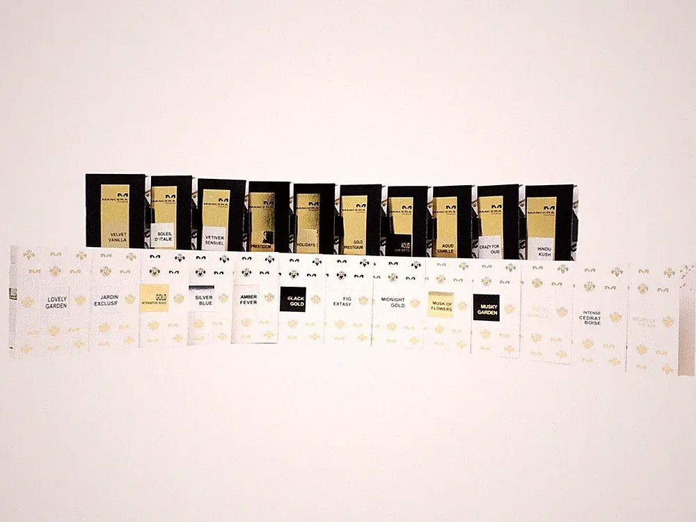 MANCERA EAU DE PARFUM 2.0ml .06oz x 4 COLOGNE PERFUME SAMPLES PICK ANY 4 LISTED