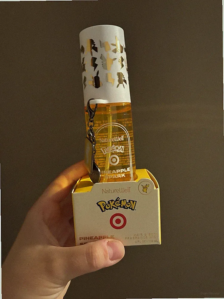 NatureWell Body Spray Pokémon Pineapple Spark Pikachu Fragrance Mist